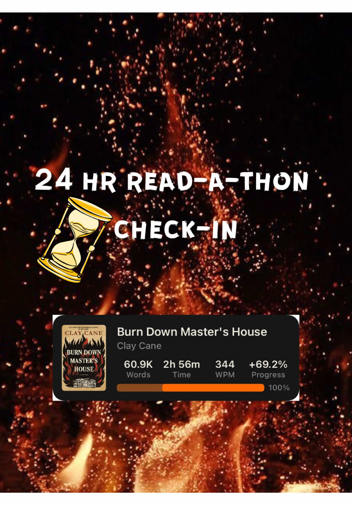 15 hours and 3 books down! #24hrreadathon #readathoncheckin #booktokf...